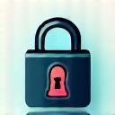 자물쇠를 여는 열쇠 아이콘